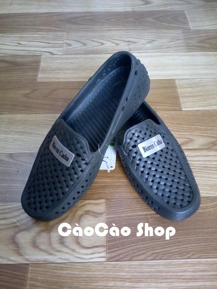 [HCM]GIÀY NHỰA ĐI MƯA NAM THỜI TRANG