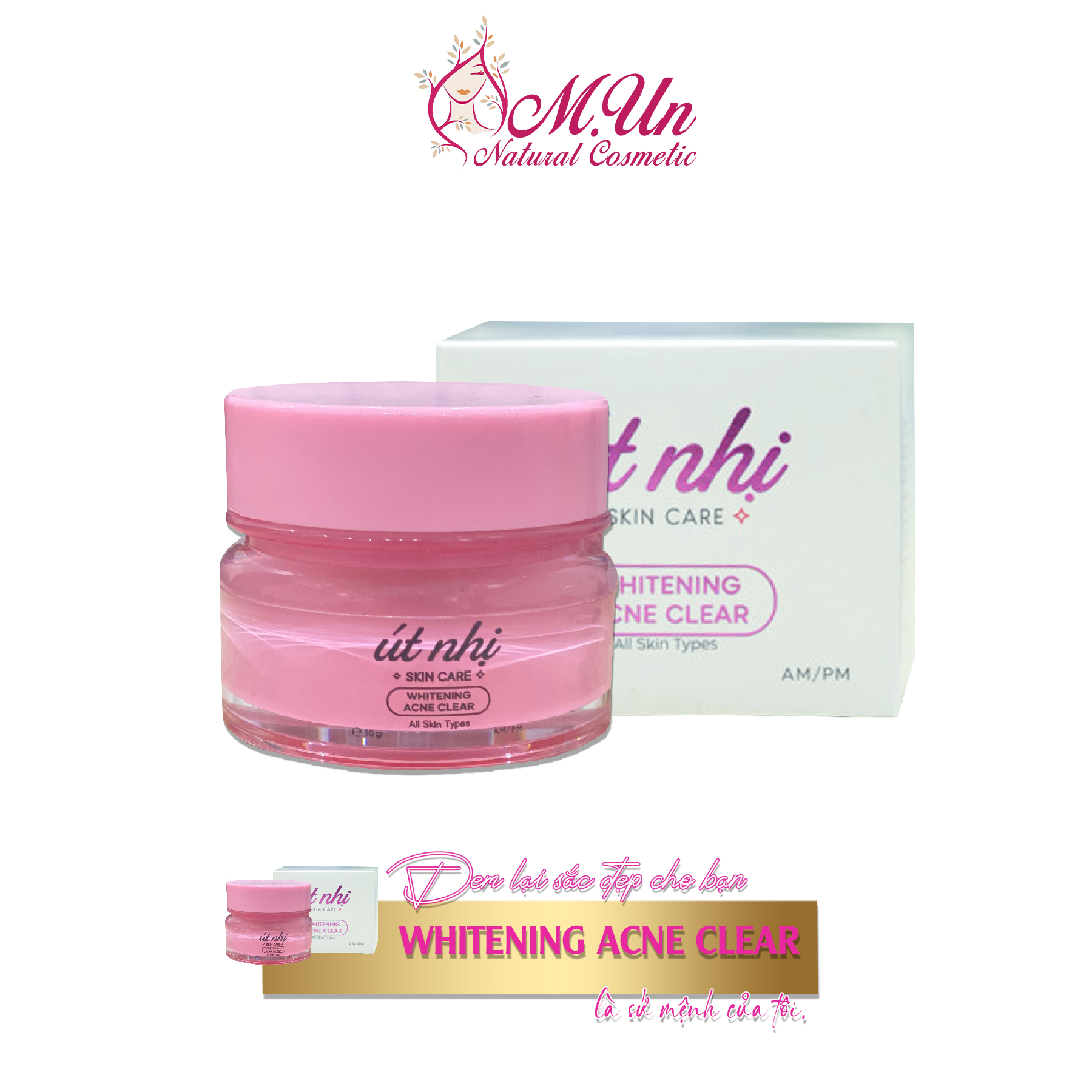 Kem Mụn ÚT NHỊ _ Giảm mụn, mờ thâm 30GR