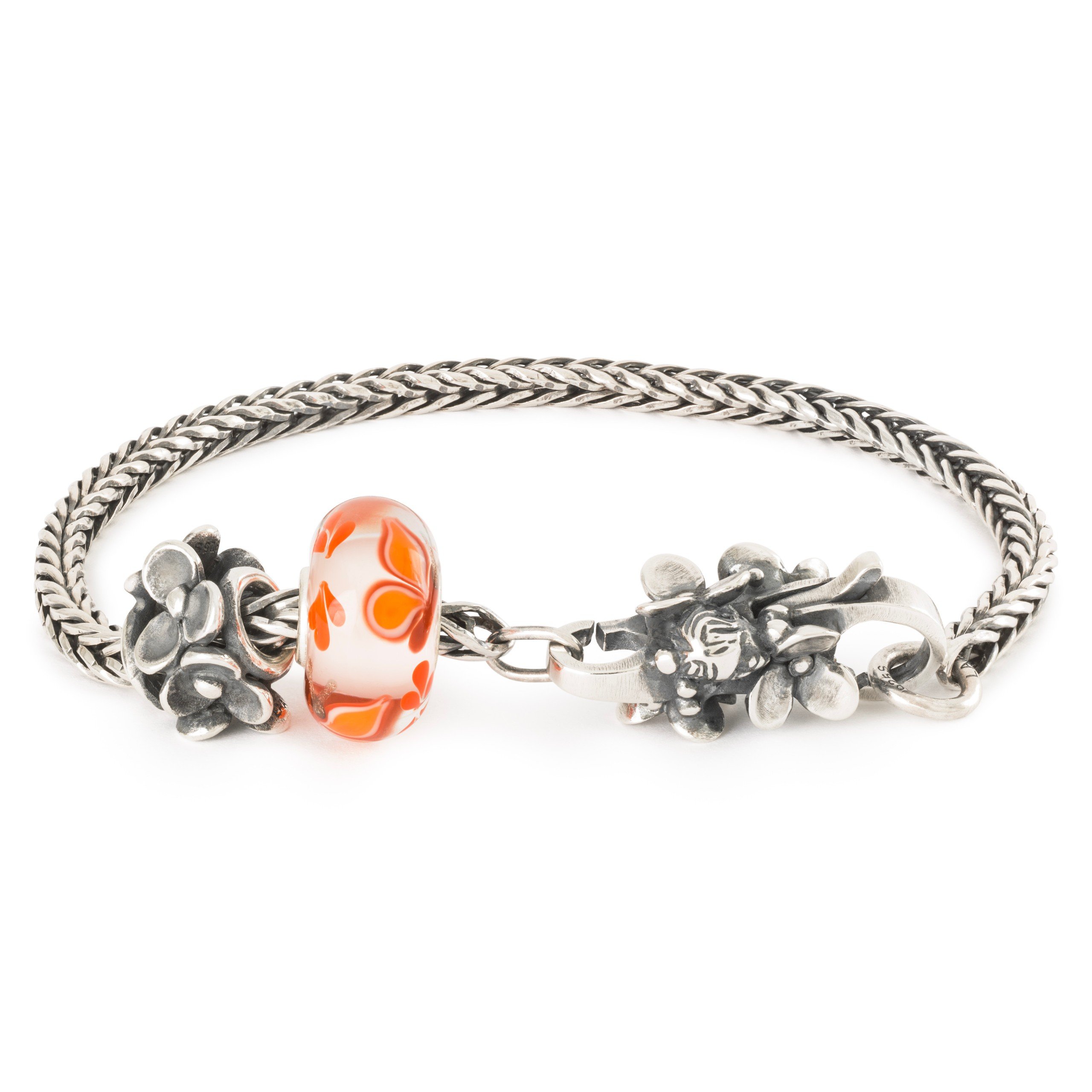 Trollbeads Lắc tay Bạc Phiên bản Giới hạn Flower Fairy