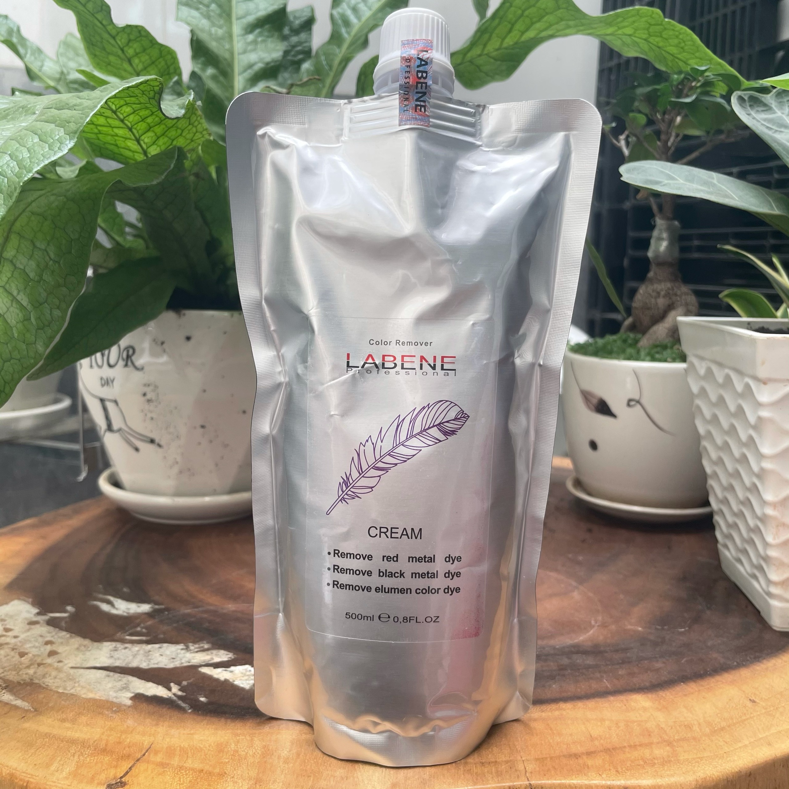 [HCM]Kem nâng nền tẩy tóc cao cấp Labene Color Remover Cream 500ml