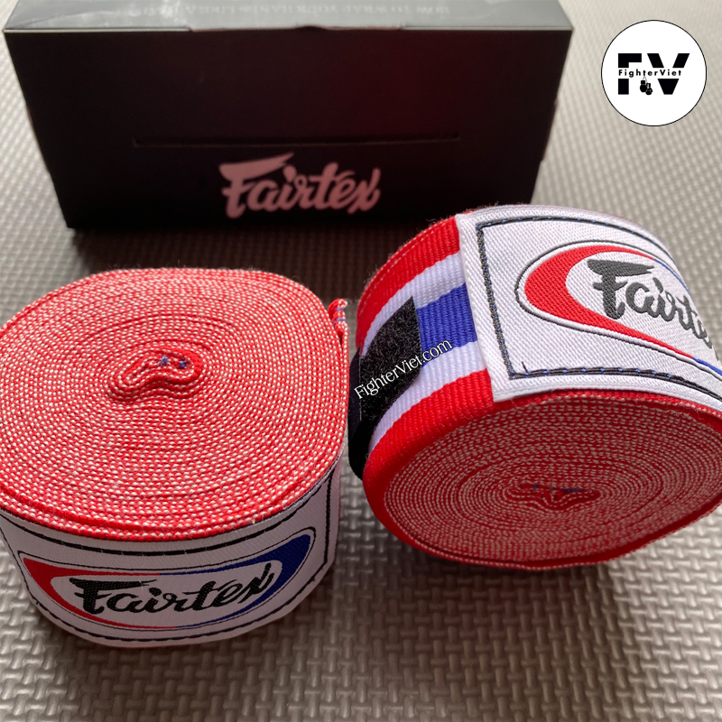Băng Quấn Tay Handwraps Fairtex 4,5m Cờ Thái Lan