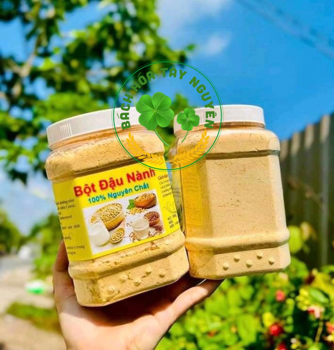 1 KG Bột Đậu Nành Rang Xay Nguyên Chất