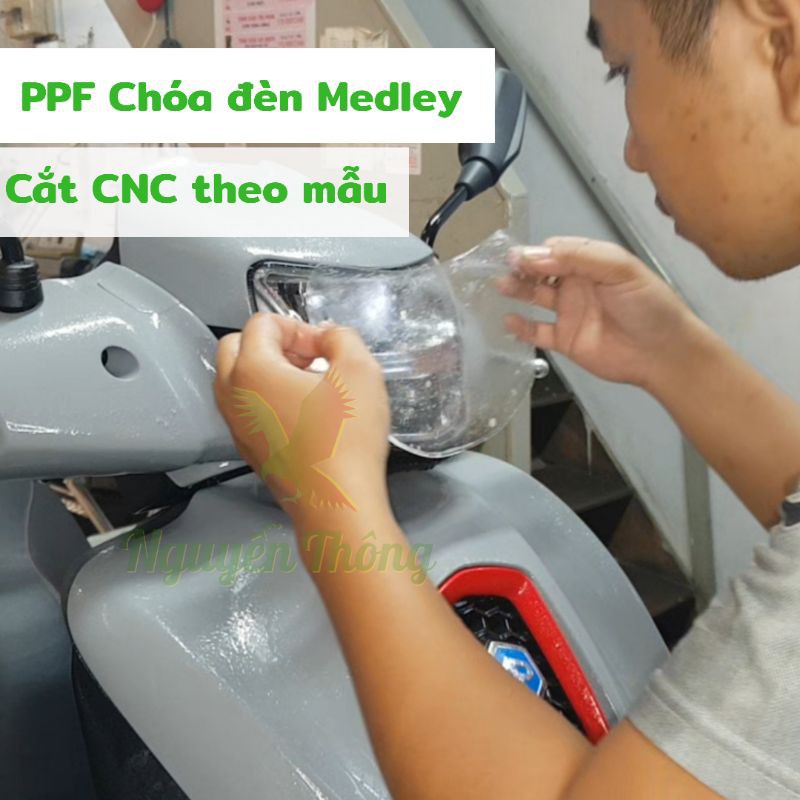 [HCM]PPF bảo vệ chóa pha đèn xe Medley 2020