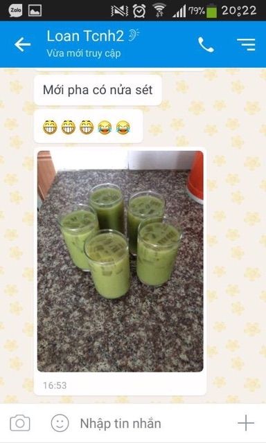 1 gói trà thái xanh 200g