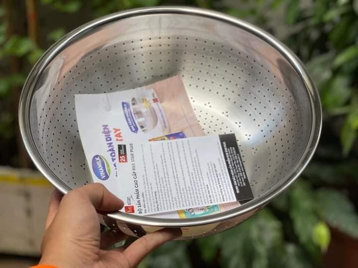 Rổ Lưới Inox Cao Cấp Fivestar 30cm/22cm