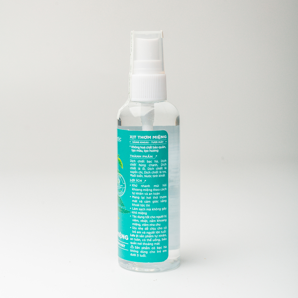 Xịt thơm miệng bạc hà Tôi Là Thảo Mộc 100ml