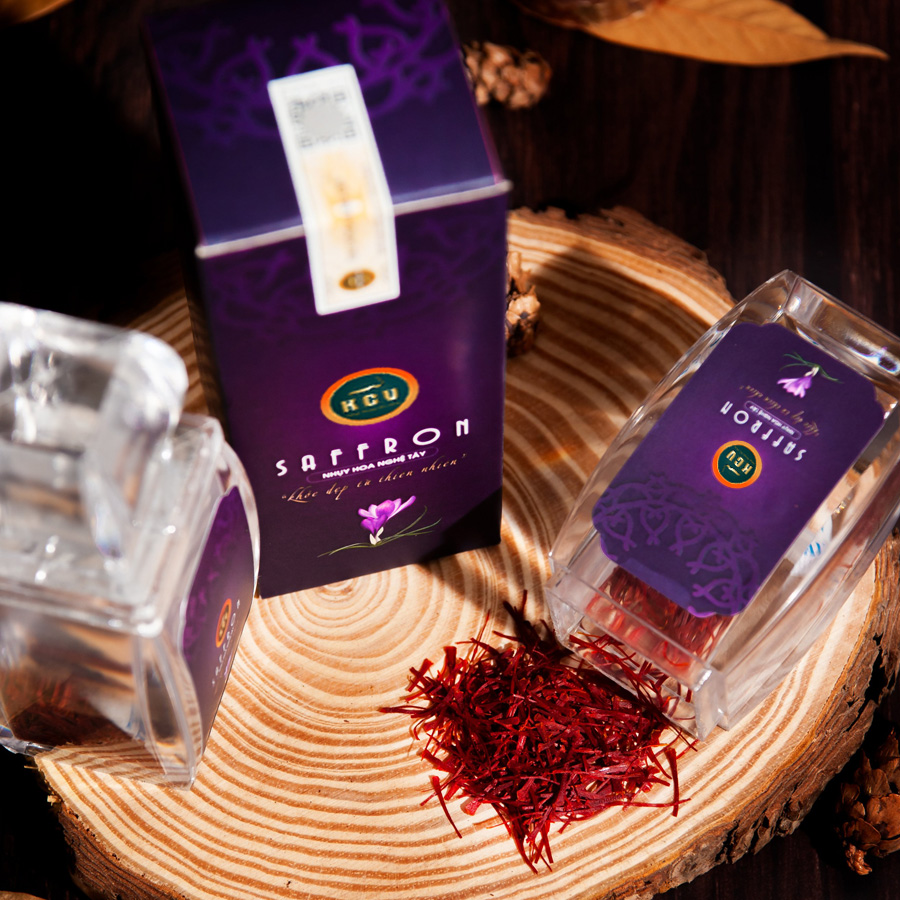 Saffron - Nhụy Hoa Nghệ Tây KCV (1g/Hộp)