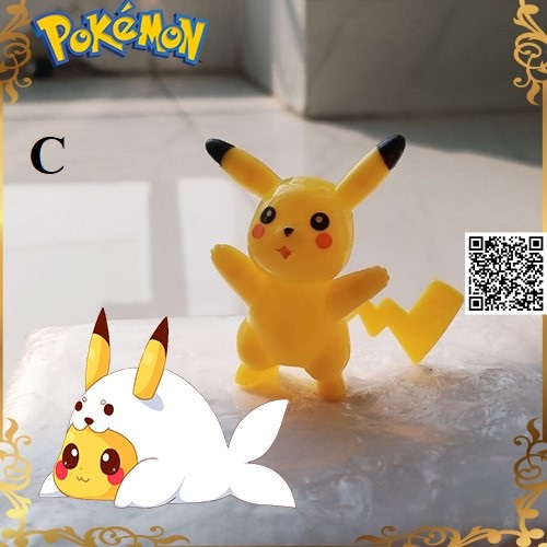1017 Mô hình pokemon nhân vật Pikachu C
