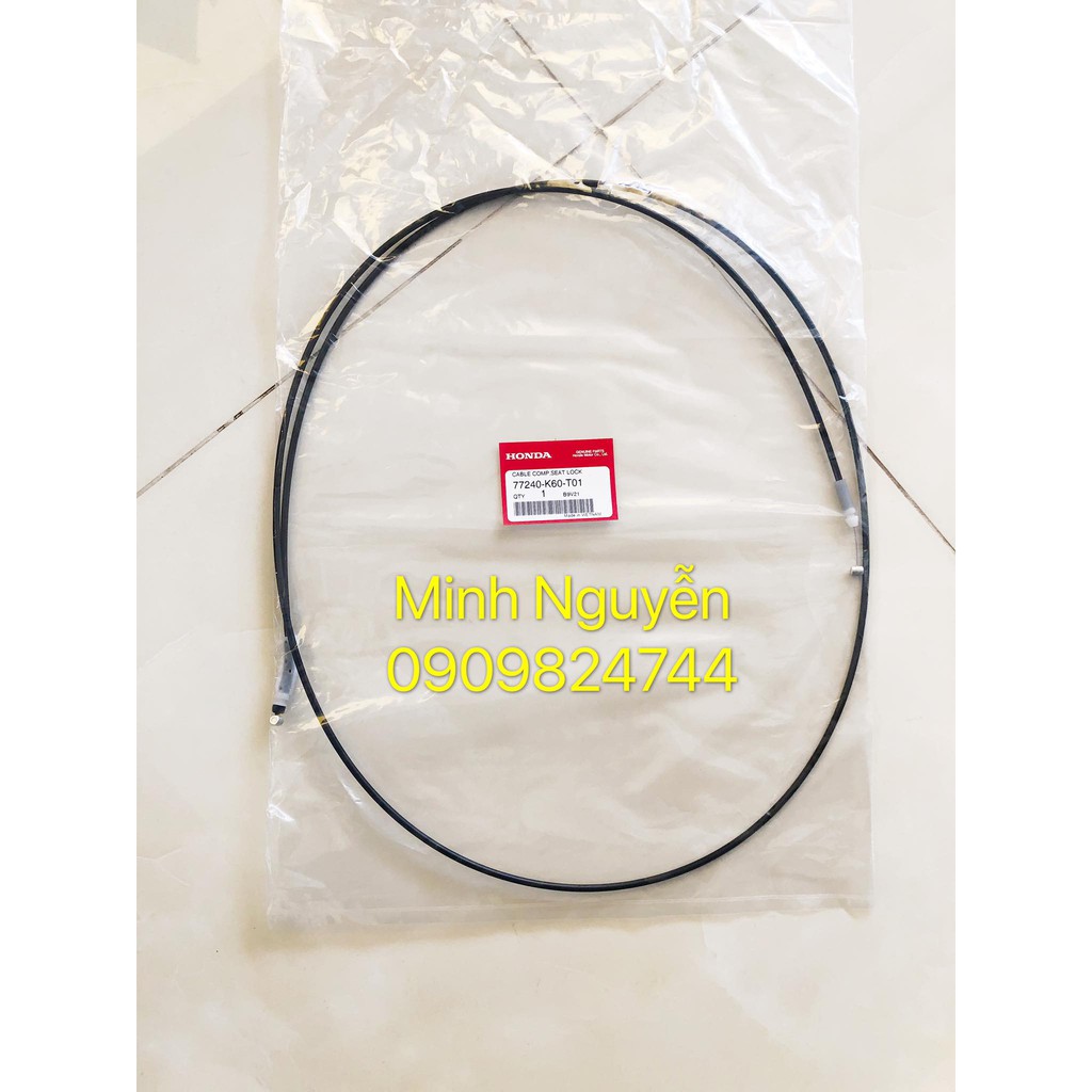 Dây cáp mở yên xe Vario Click dùng chung các đời xe