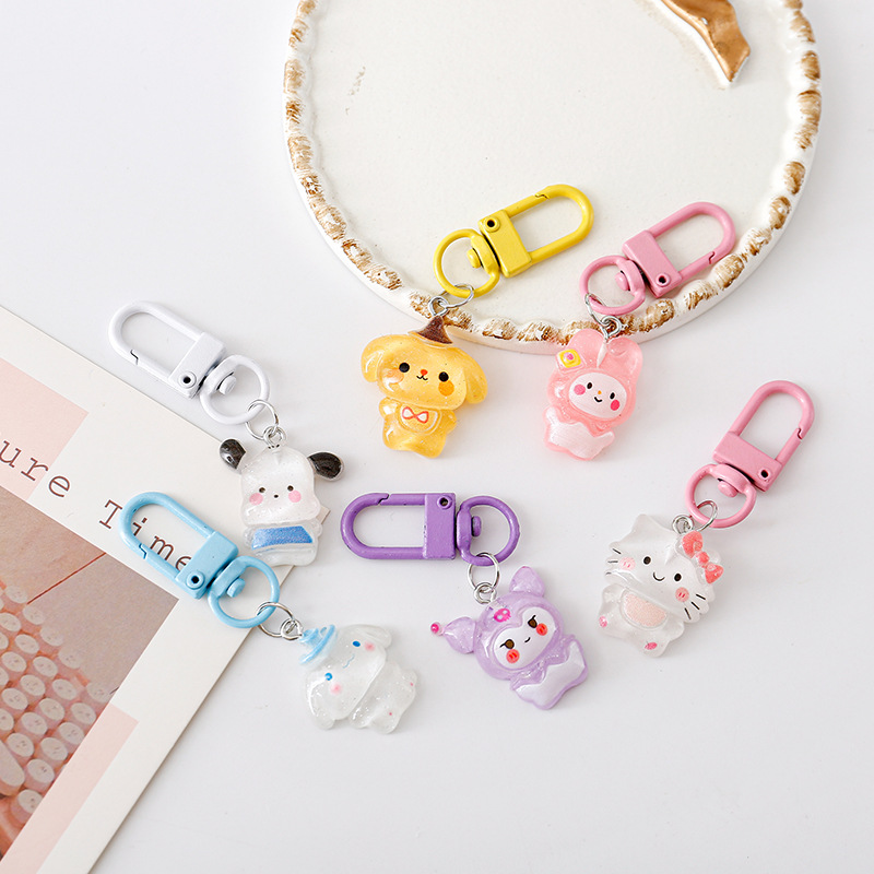 Móc khóa charm chó con cute lovelyhouse MKCHOCON08