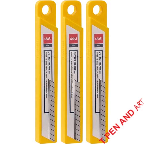 Lưỡi dao rọc giấy Deli 2011 CUTTER BLADE ( lưỡi dao nhỏ )