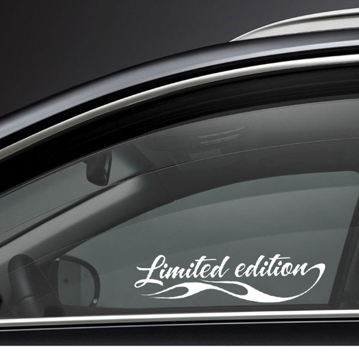 Tem decal Limited edition dán trang trí xe S066