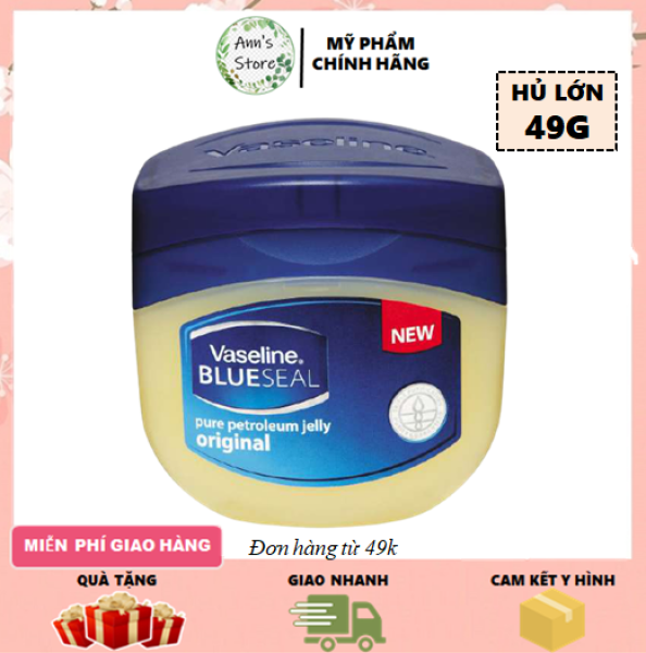 Sáp Vaseline Hủ Lớn 49G Đa tác dụng Dưỡng ẩm môi và mọi vùng da cơ thể Ann nhập khẩu