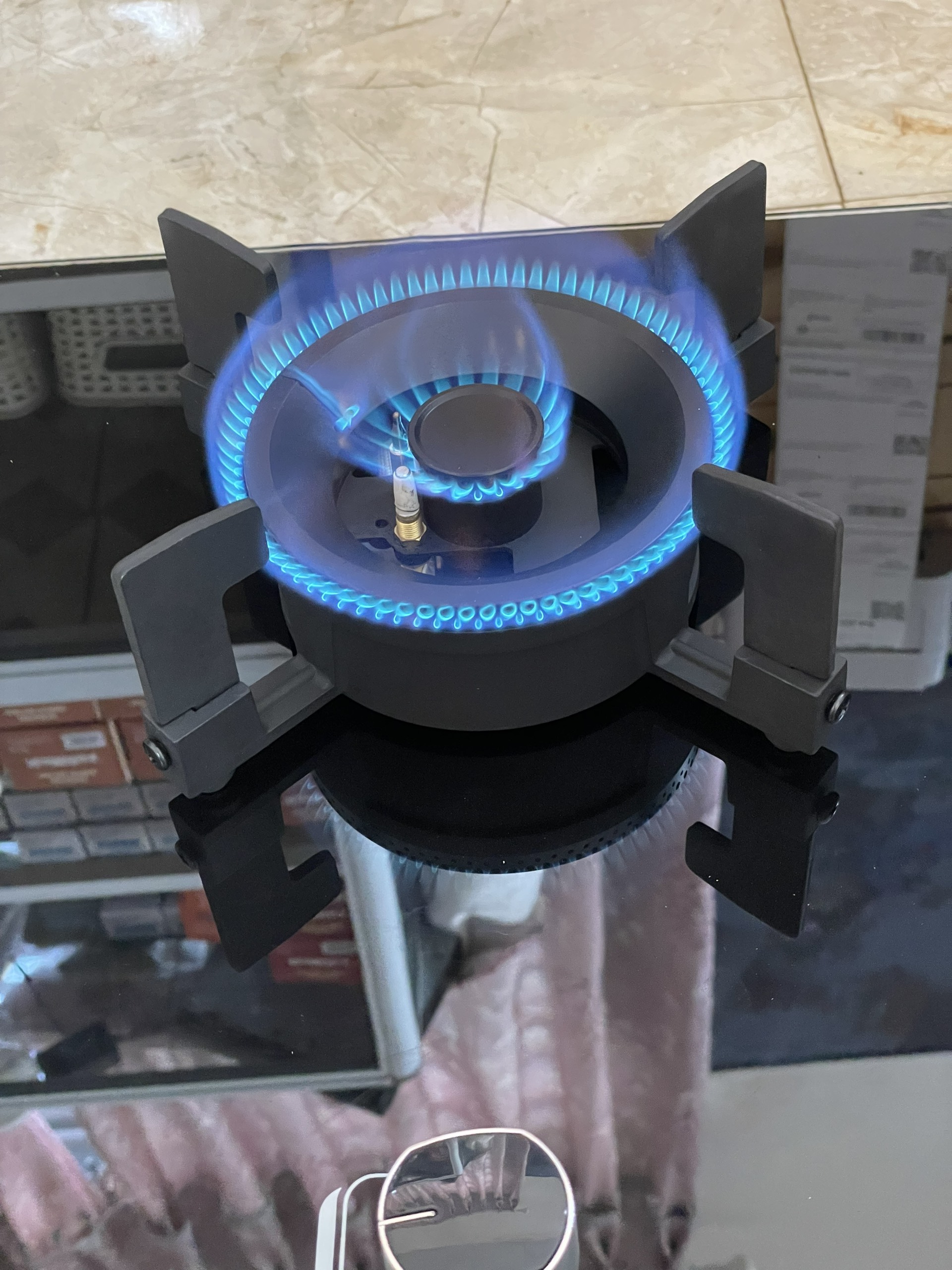 BẾP GAS ÂM ĐƠN LẬT AKURA ( NGẮT GAS TỰ ĐỘNG )