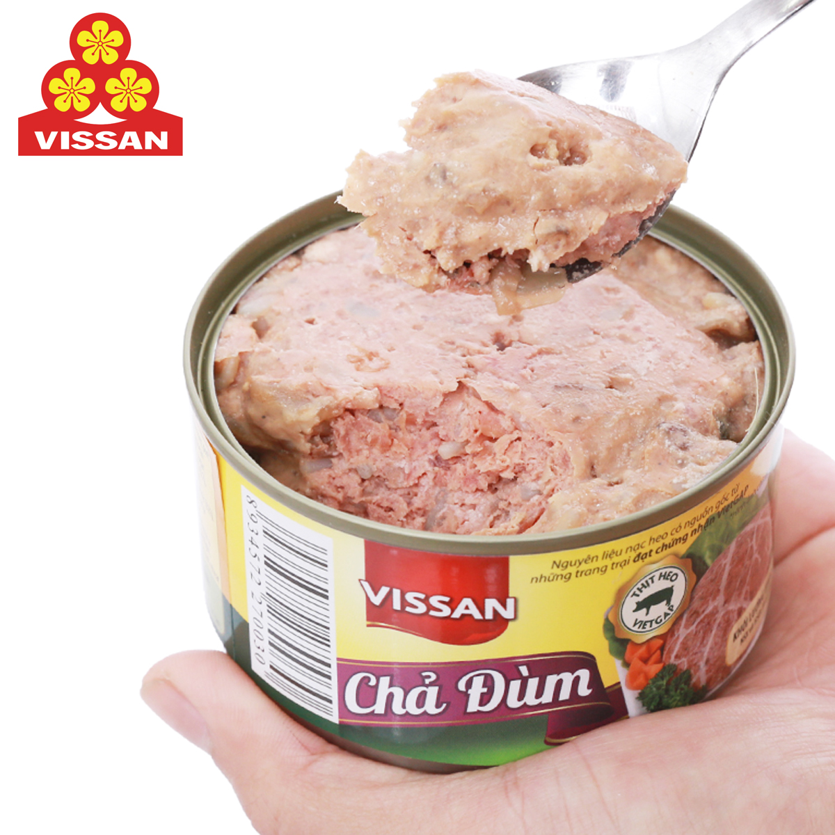 CHẢ ĐÙM STEAMED GROUND BEEF PATTY VISSAN 200 GRAM