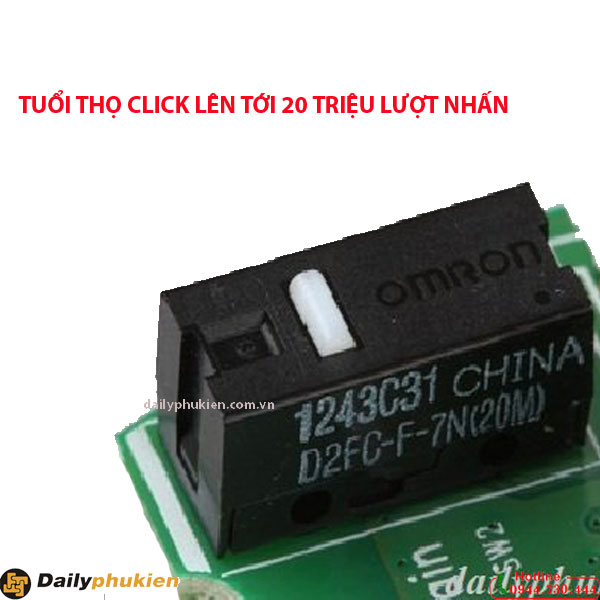 Túi 5 Nút Click Chuột OMRON 20M, nút bấm chuột omron