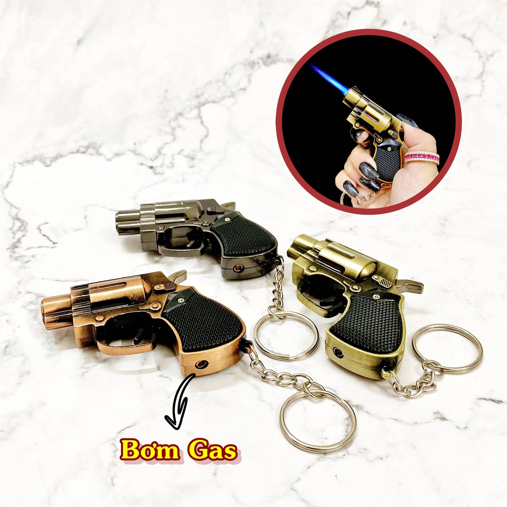 HỘP QUẸT -BẬT LỬA KHÒ KÈM MÓC KHÓA MÔ HÌNH ĐỘC LẠ