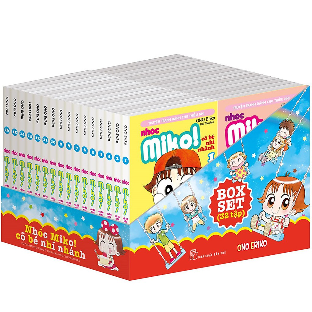 Boxset nhóc miko! cô bé nhí nhảnh