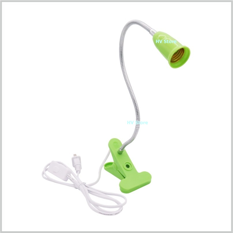 Chân đèn kẹp bàn 40cm - Được chọn màu