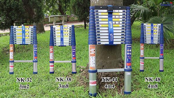 Thang nhôm rút đơn Nikawa NK-44