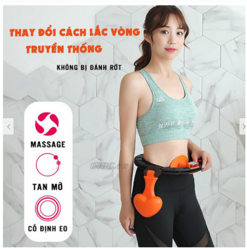 Bảng giá VÒNG LẮC EO THÔNG MINH HULA HOOP THẾ HỆ MỚI