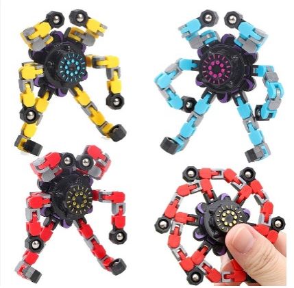 Đồ Chơi con quay Biến Hình Thông Minh Cho Bé - Con quay robot biến hình cho bé - Đồ chơi Spinner