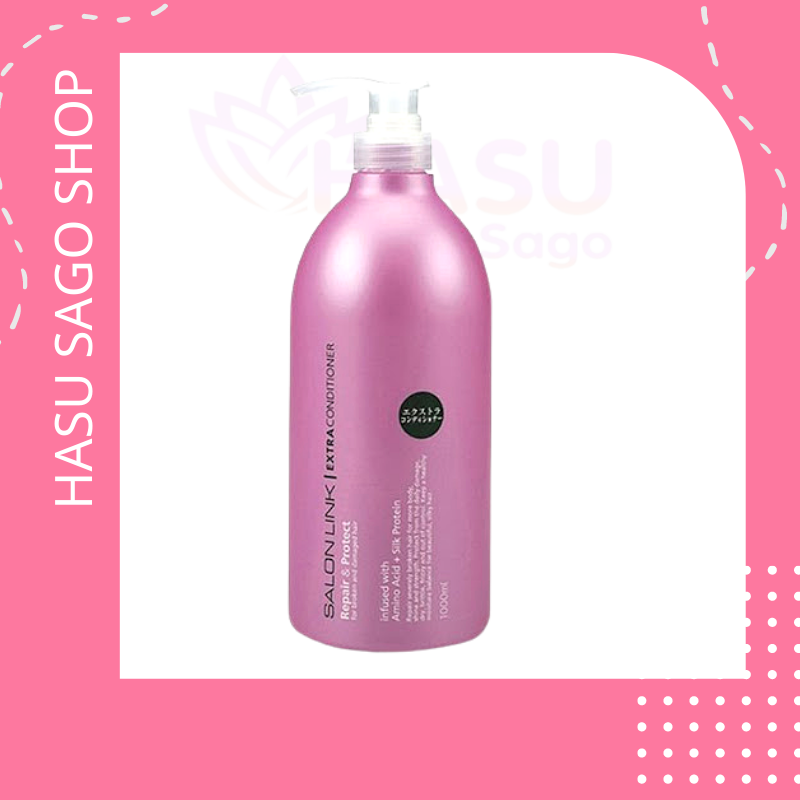 [GIẢM 5% ĐƠN 129K][HCM]Dầu xả kumano salon link extra conditioner cho tóc yếu 1L