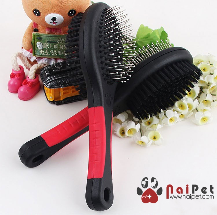 Lược Chải Lông Chó Mèo Hai Mặt LCL006