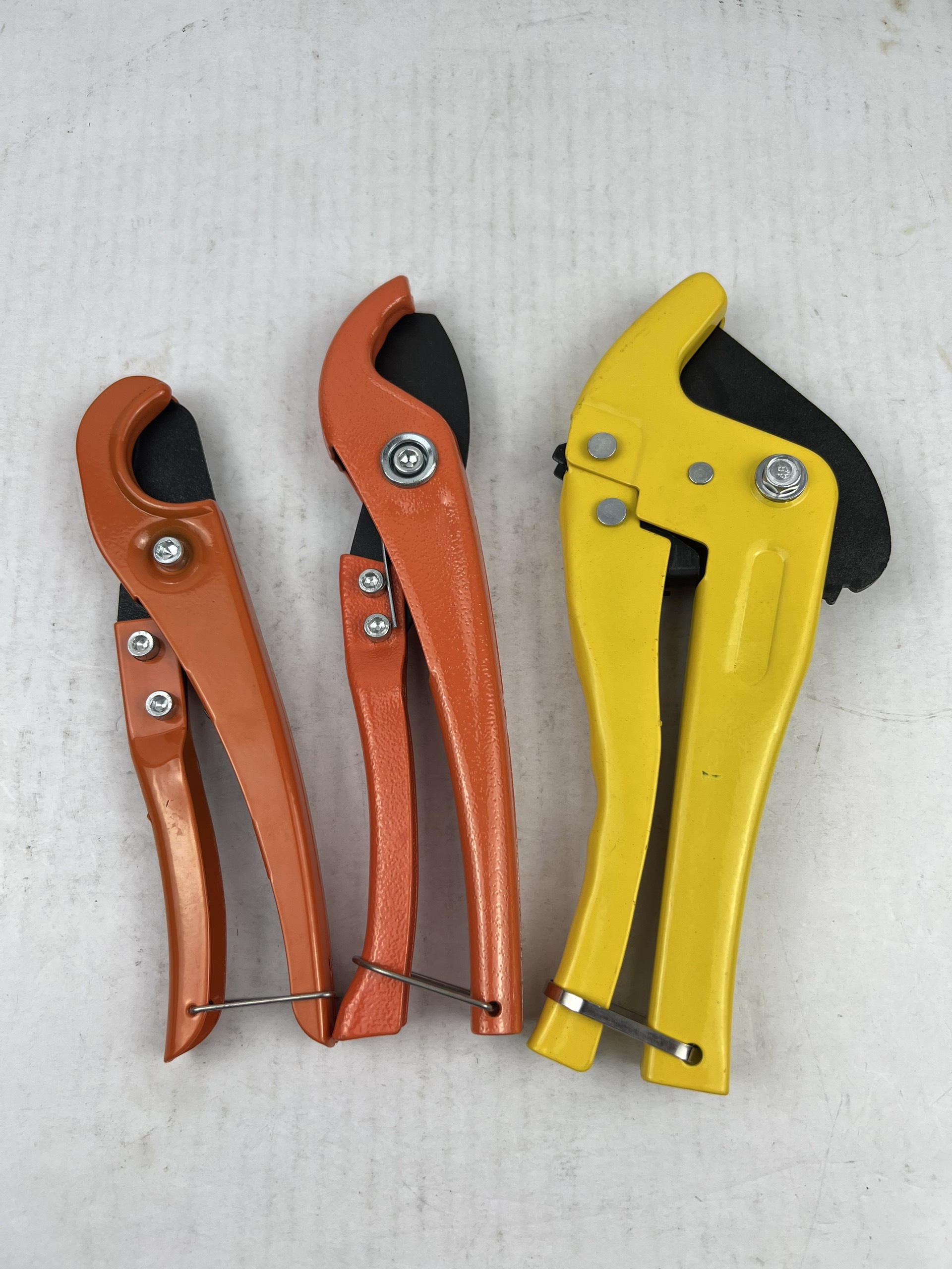 Kéo cắt ống nhựa PVC trợ lực, kìm cắt ống nước 25-32-42mm | Thép Cacbon siêu sắc, kìm cắt ống PVC, PP, PE, kéo cắt ống nước nhựa chuyên nghiệp thợ điện nước