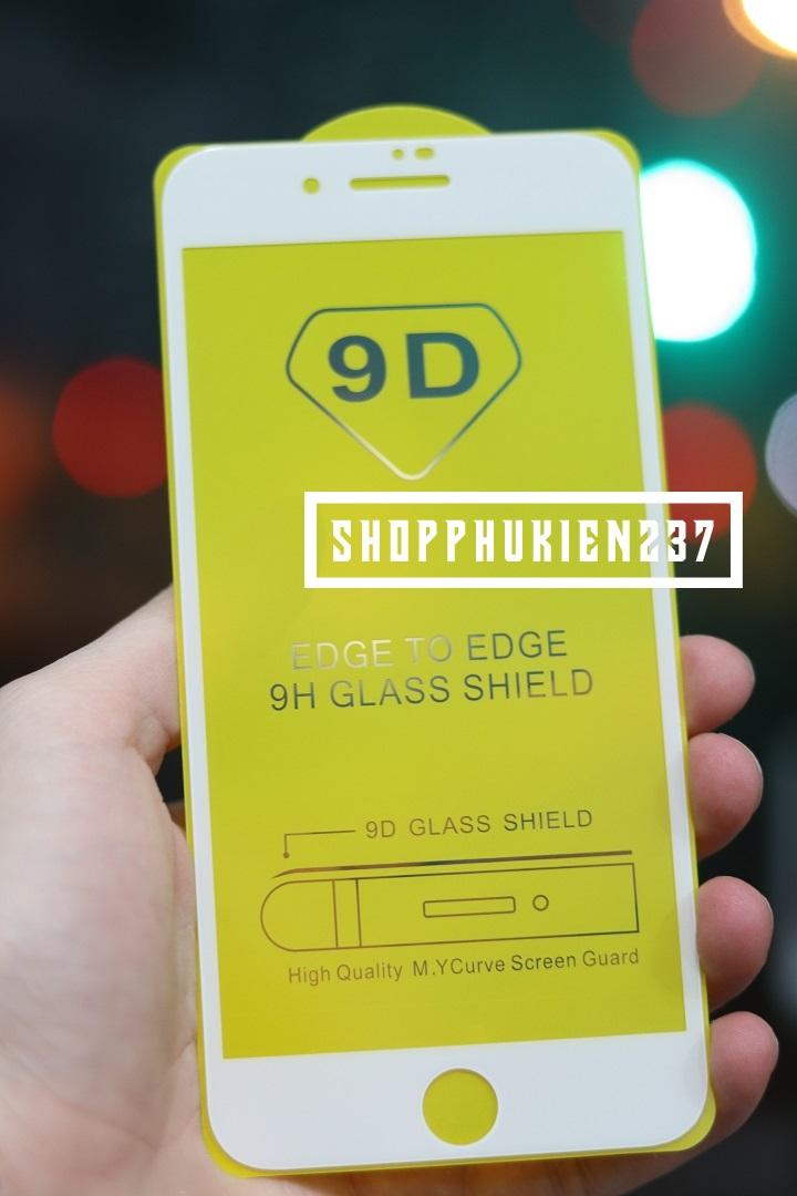 [HCM]Kính Cường Lực Full Màn 9D Giá Rẻ Dành Cho Iphone 7 Plus  8 Plus