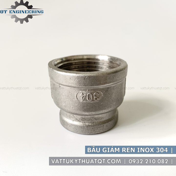 Bầu Giảm Ren Inox 304 | VATTUKYTHUATQT.COM