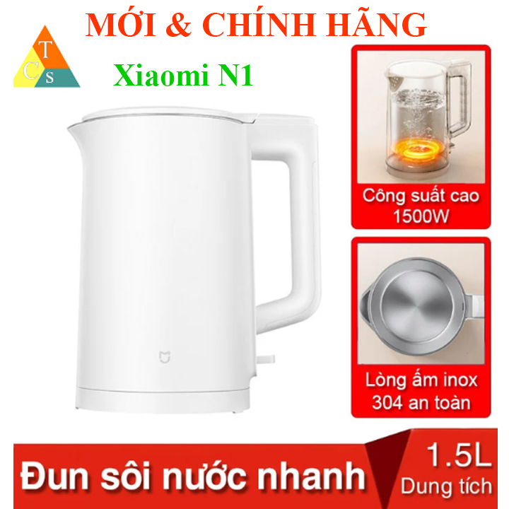 Ấm Bình Đun Siêu Tốc Lock&Lock 1.7L EJK738WHT, Xiaomi N1