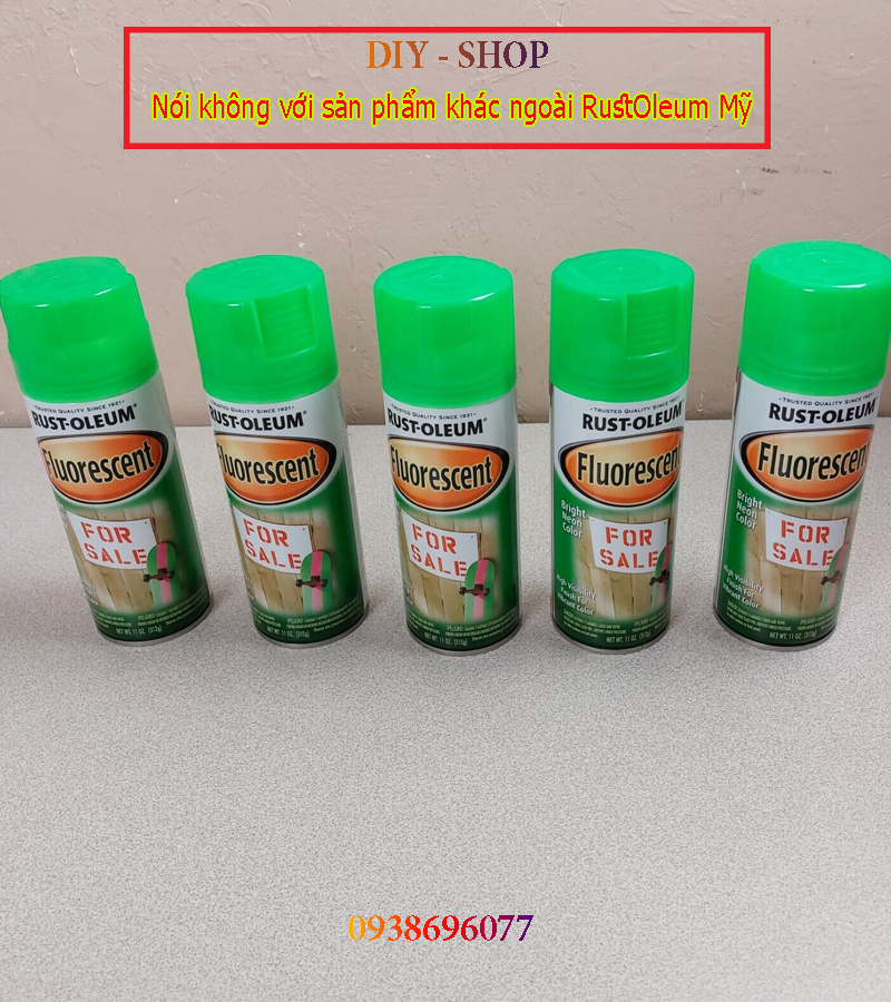 Sơn Huỳnh Quang – Fluorescent 340G ( Sơn Huỳnh Quang cao cấp đến từ Mỹ)