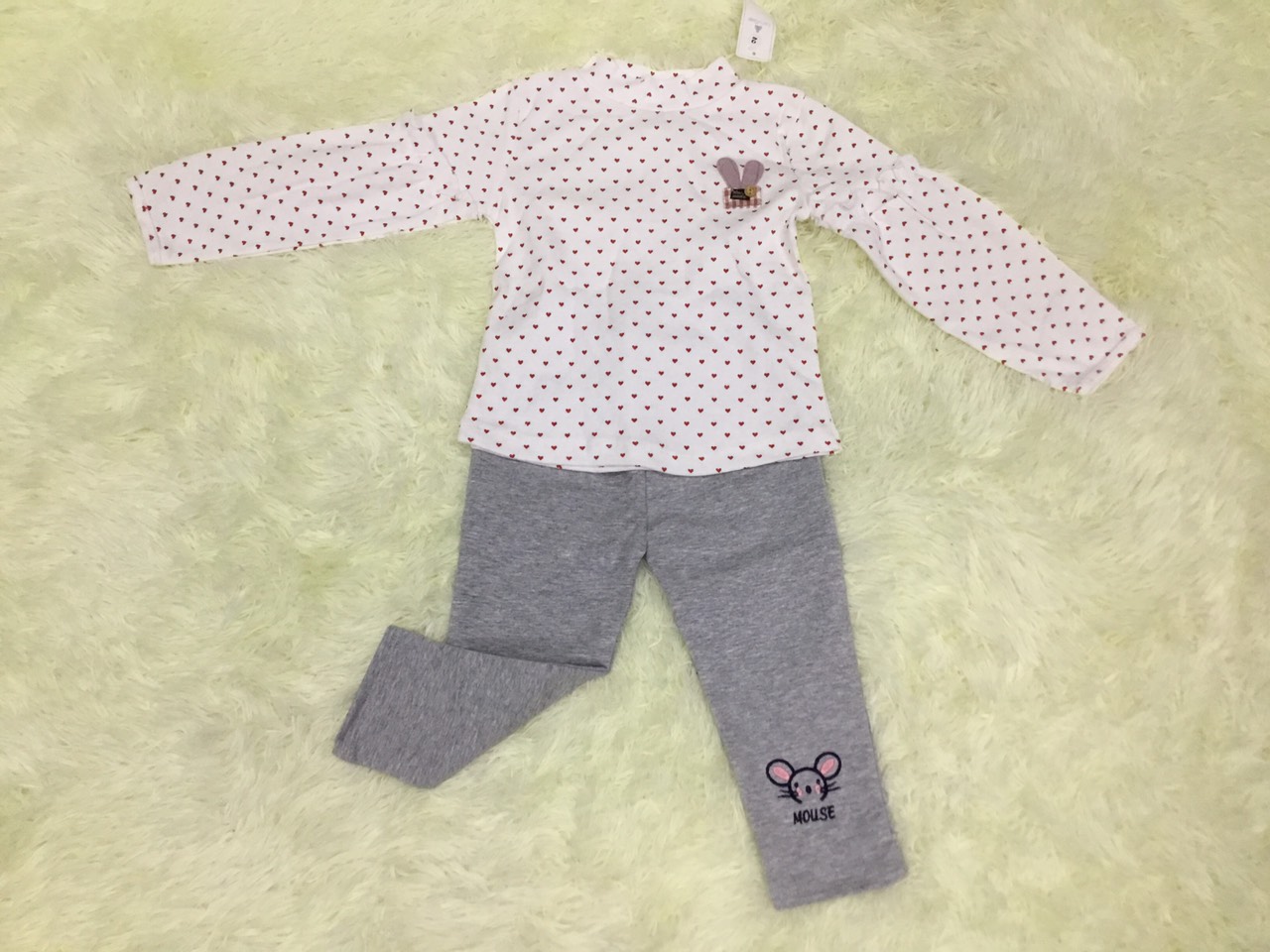 Bộ coton siêu xinh cho bé gái (10-20kg)