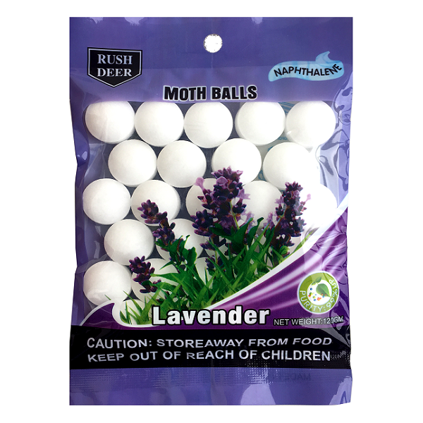 Túi 30 viên long não 120g tạo hương thơm xua đuổi côn trùng và khử mùi hôi( Hương Lavender )