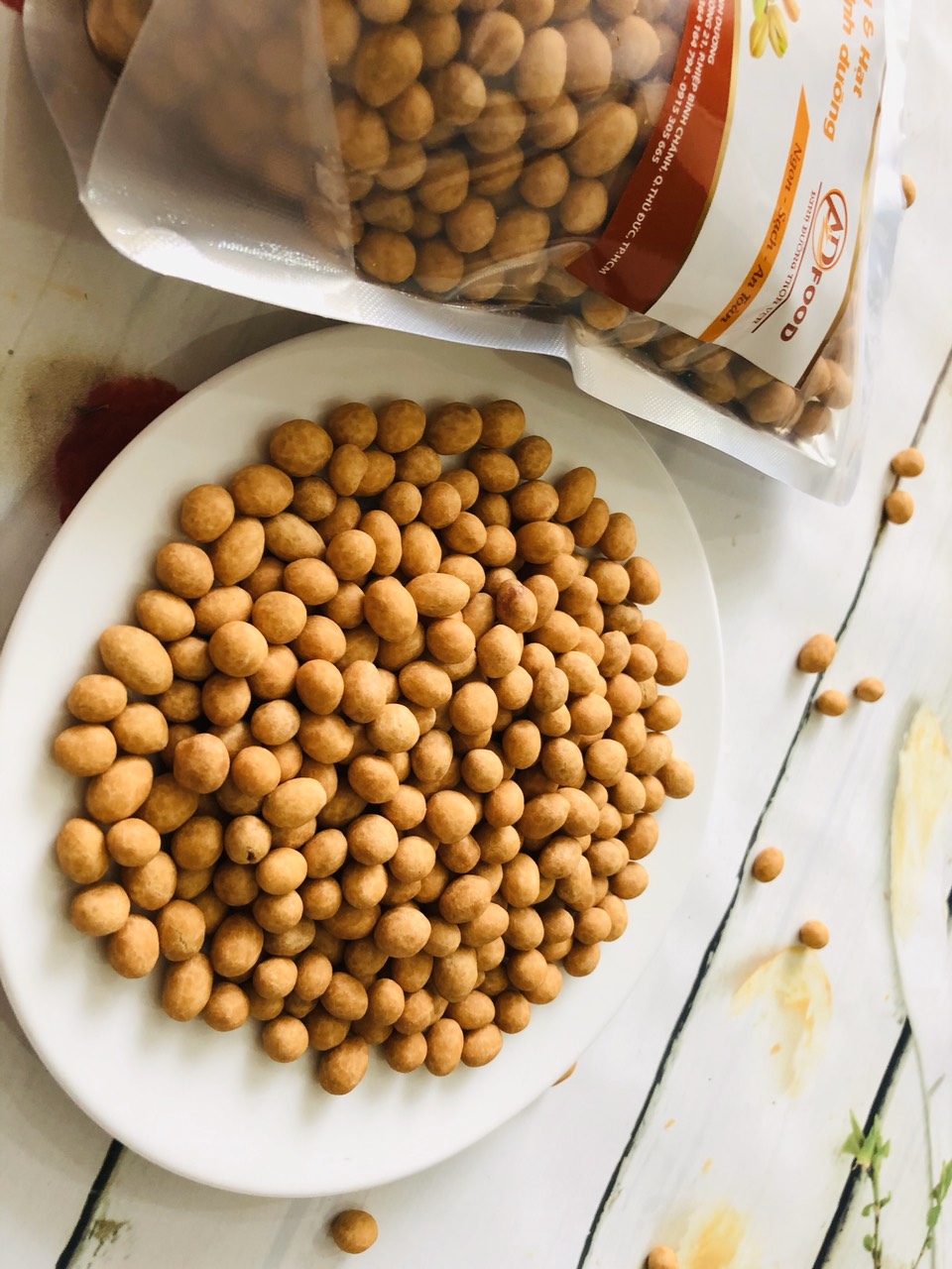500g đậu phộng da cá vị cốt dừa siêu ngon