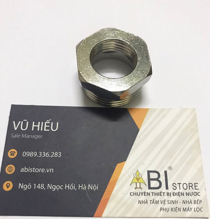 CÀ RÁ 34/21 BÓNG ( LƠ THU 25/15 CHUYỂN BẬC REN 1 1/2 ); CÀ RÁ 34/27( LƠ THU 25/20)