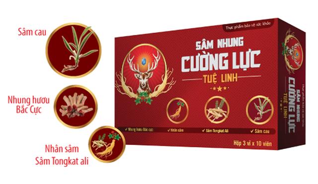 Sâm Nhung Cường Lực Tuệ Linh