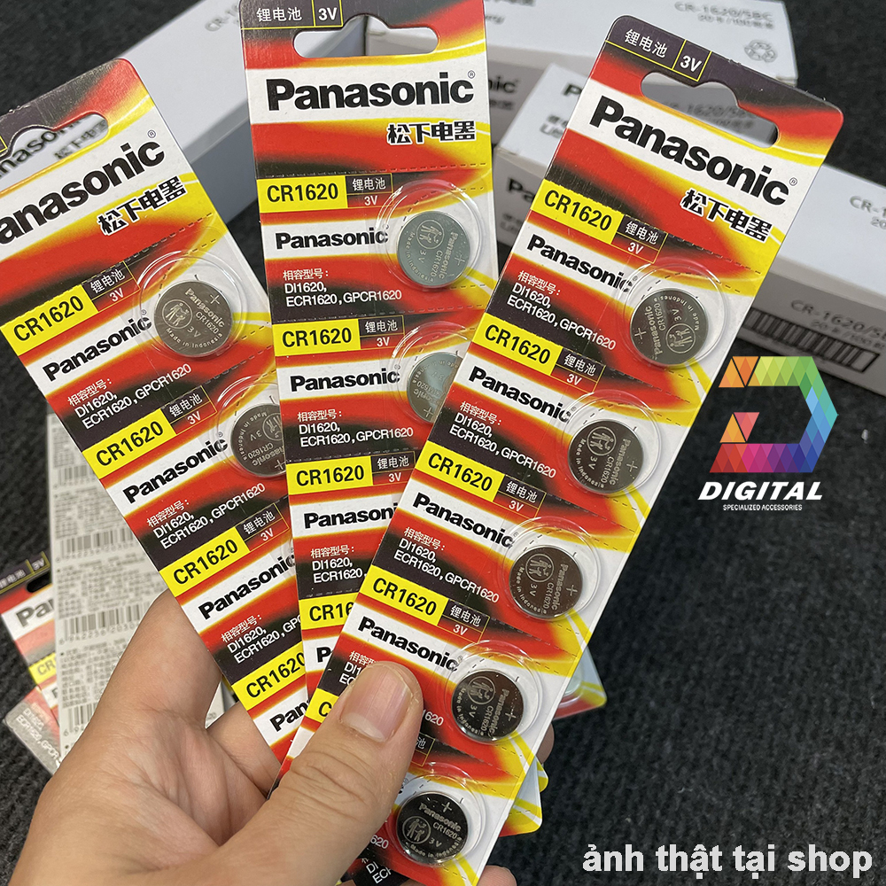 Pin Cmos Panasonic CR1620 Lithium 3V Chính Hãng