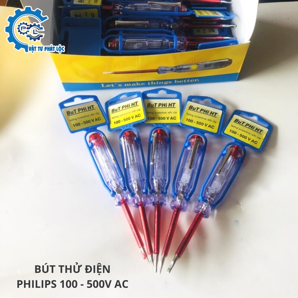 Bút thử điện Philip 100-500V AC