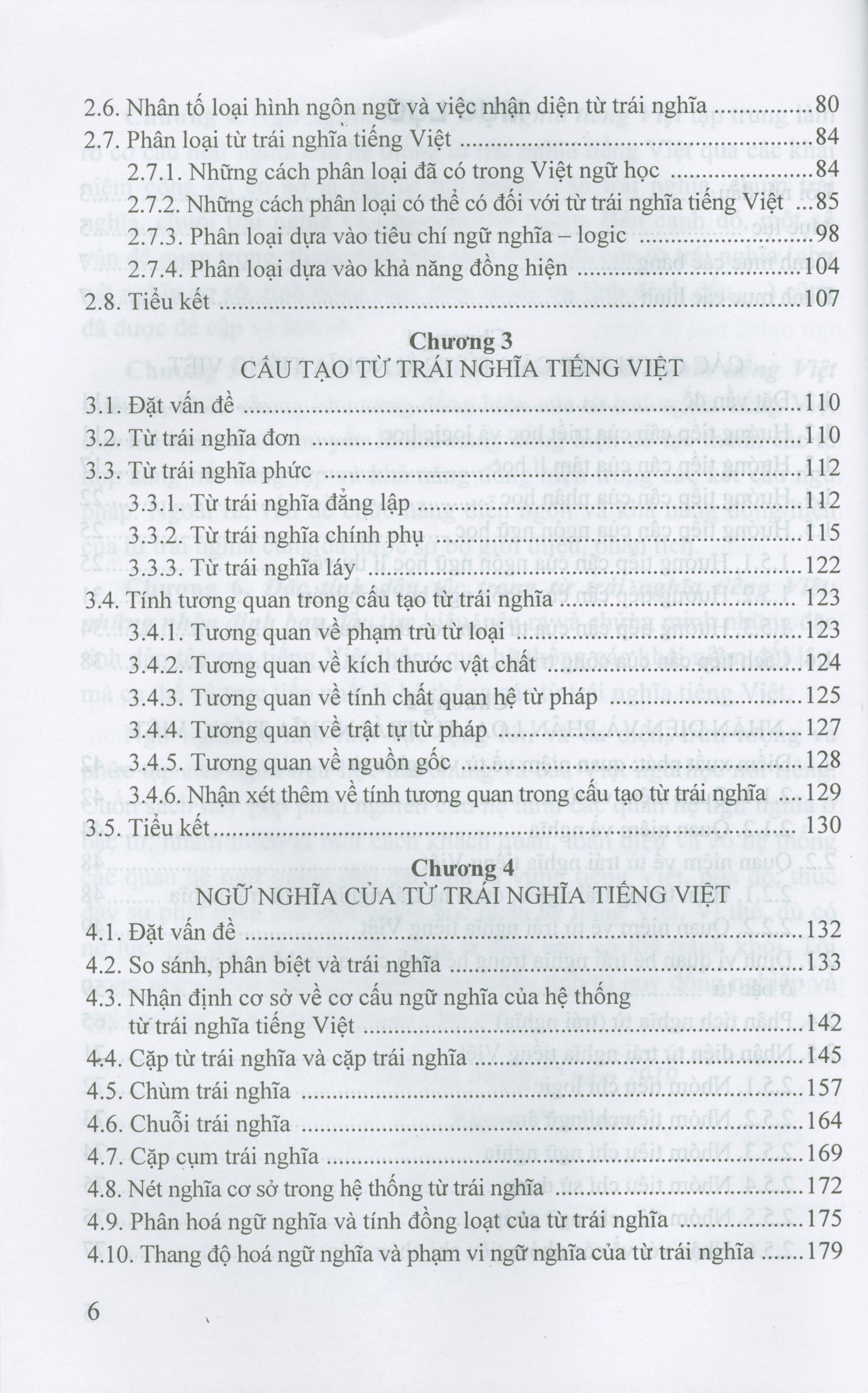 Từ trái nghĩa tiếng Việt