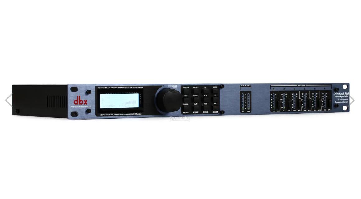 [Trả góp 0%]Thiết bị xử lí âm thanh DIVERACK DBX PA-260