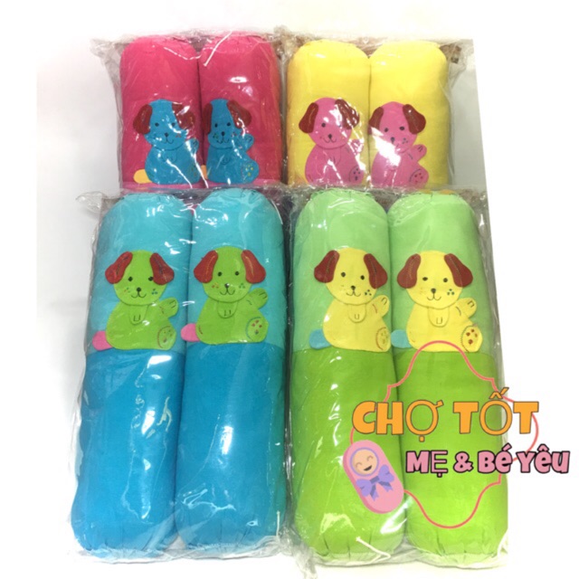 [HCM]CẶP GỐI ÔM GÒN MỀM CHO BÉ (Gối ôm cho bé 0-24 tháng)