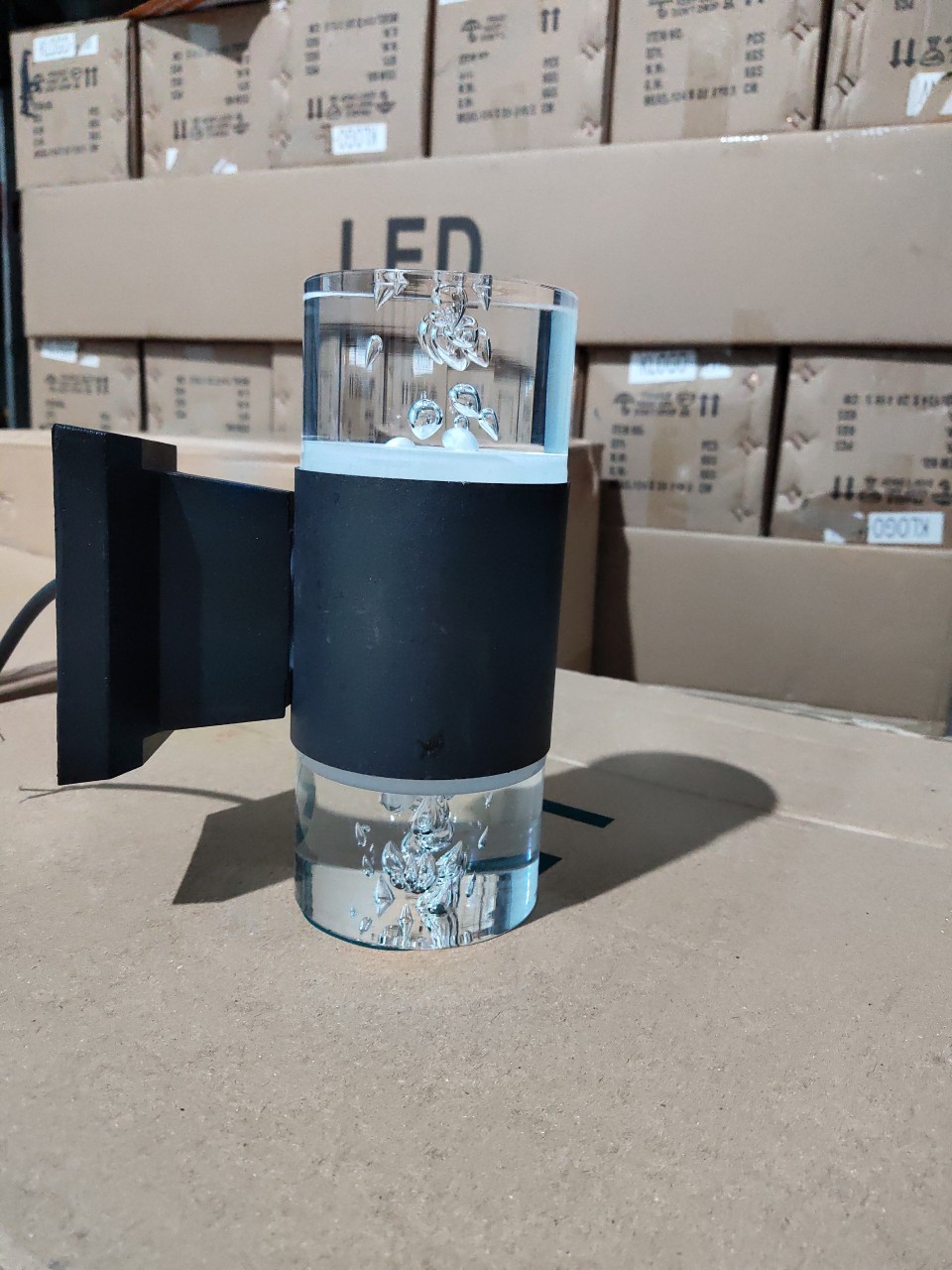 Đèn gắn tường pha lê Led 2 đầu cao cấp-ĐỔI 3 MÀU CHỐNG NƯỚC