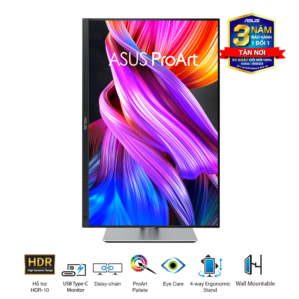 [Trả góp 0%]Màn Hình Máy Tính Asus ProArt PA278CV 27 inch 2K IPS Chuyên Đồ Họa - Hàng Chính Hãng
