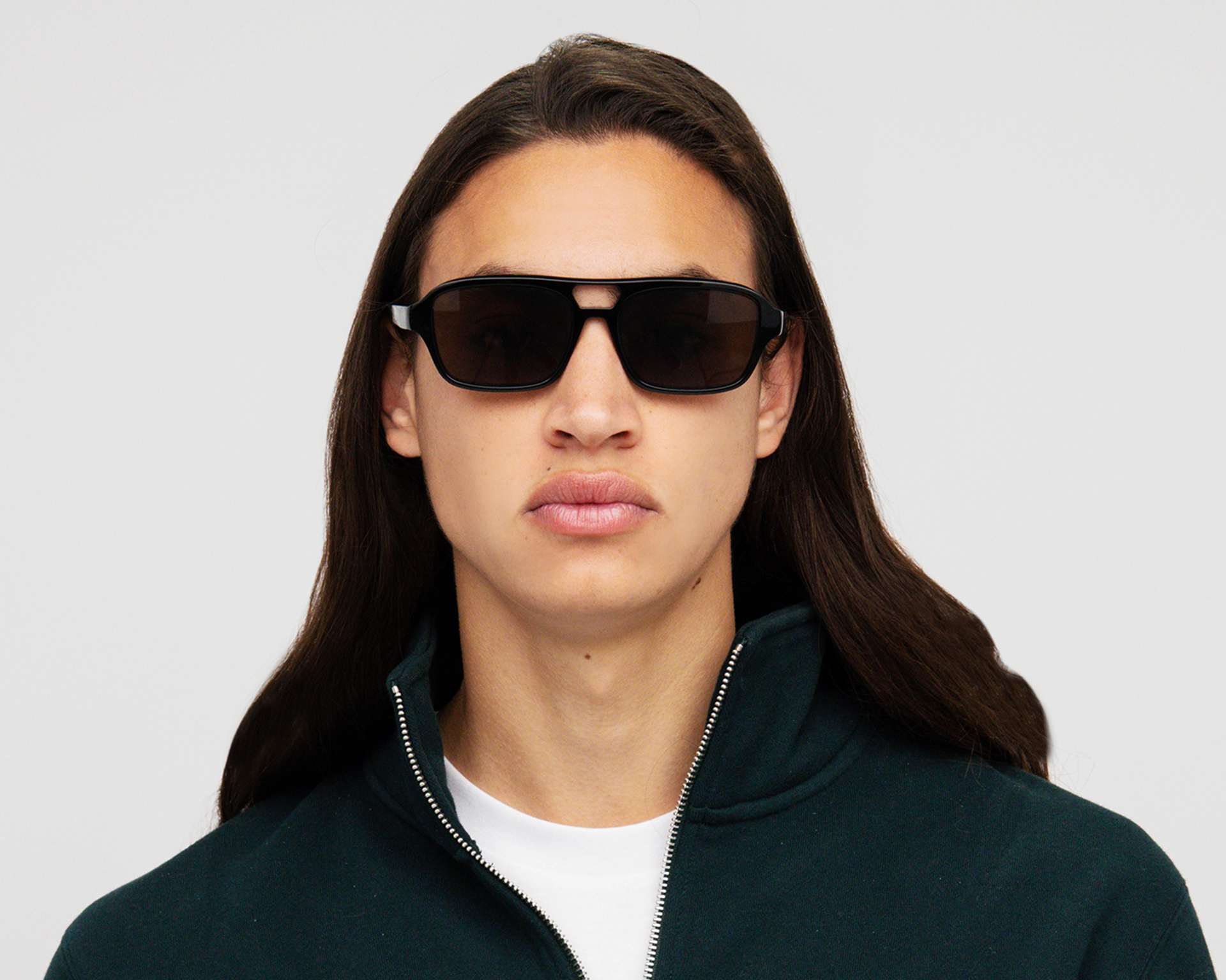 SUNNIES STUDIOS - Kính Mát Gọng Vuông Bern Cocoa - 60324RP-1-1