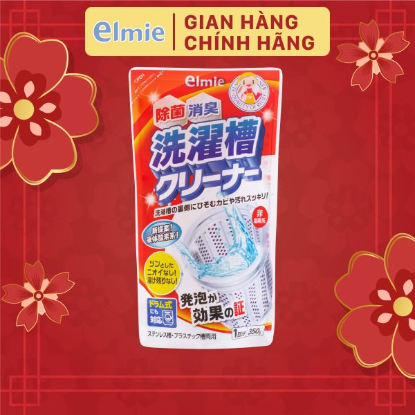 Nước vệ sinh lồng máy giặt Elmie - 350gr