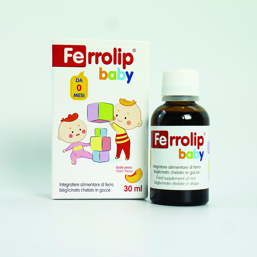 Sắt Hữu Cơ cho bé Ferrolip baby (30ml)