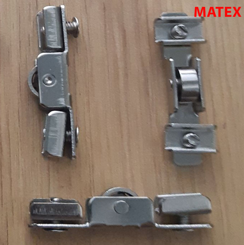 Matex Wheels for Sliding Glass Doors, 5mm Single and Double.