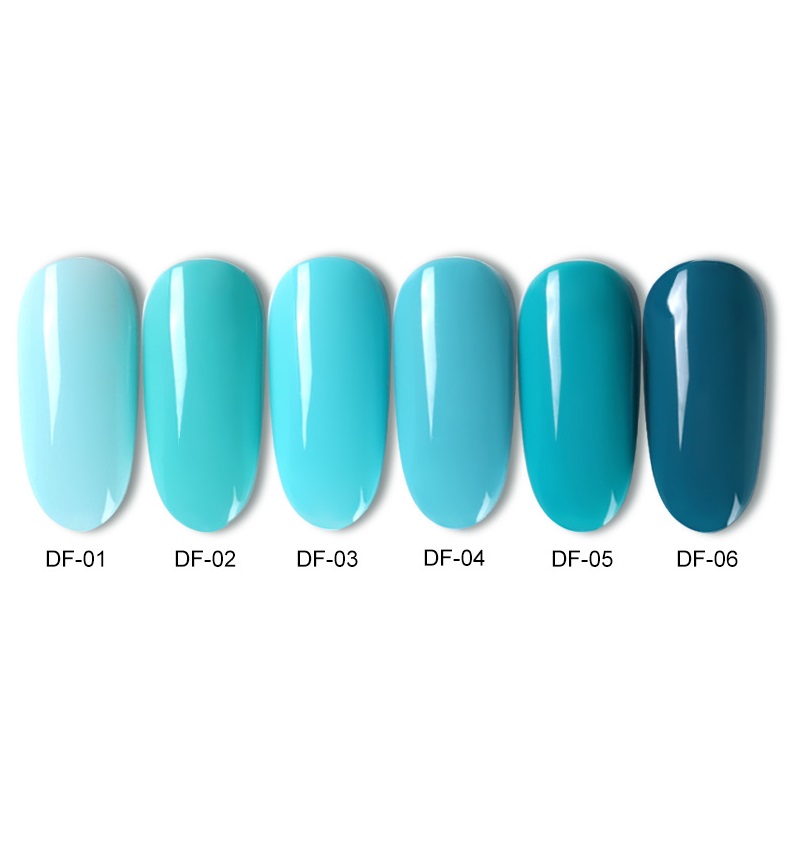 [HCM]Sơn gel AS - màu xanh trời mã DF